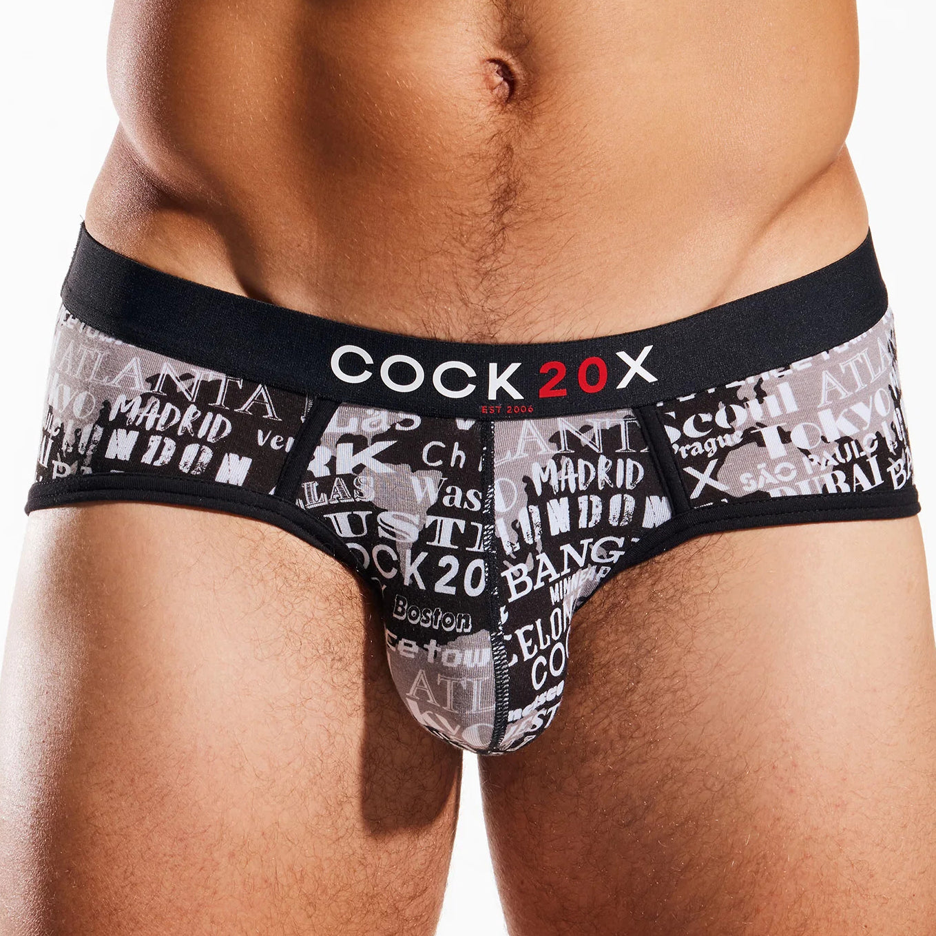 Slip CockSox Vicennial Black CX76MD noir