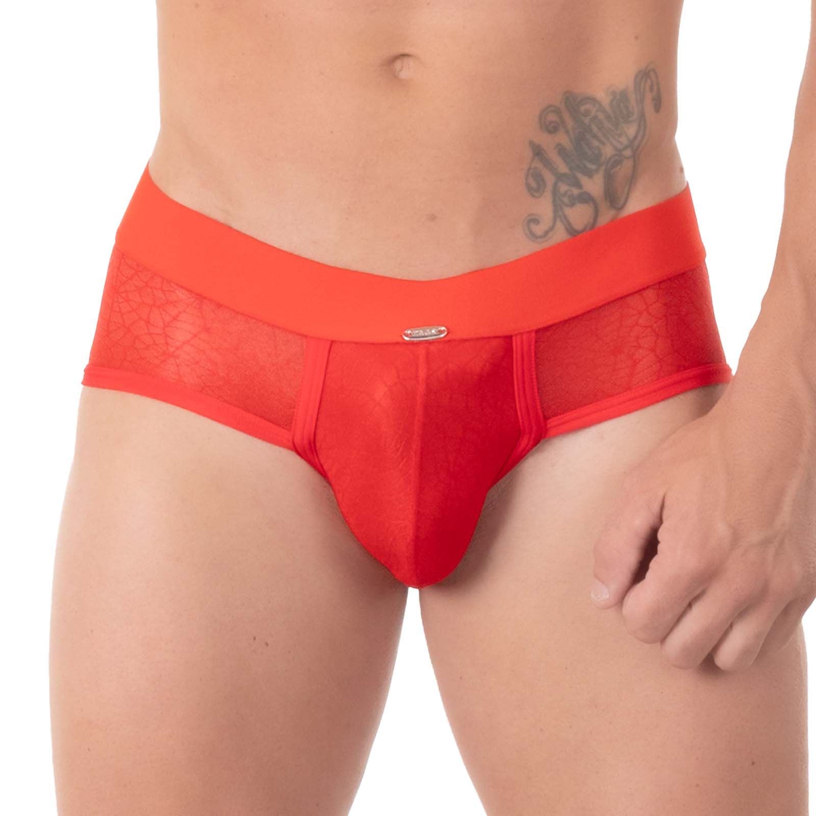 EROS VENEZIANI 7238 Men Red Removable Stripper G-String Made in Italy (S/M, Red EROS VENEZIANI 7238 Men Red Removable Stripper G-String Made in Italy (S/M, Red