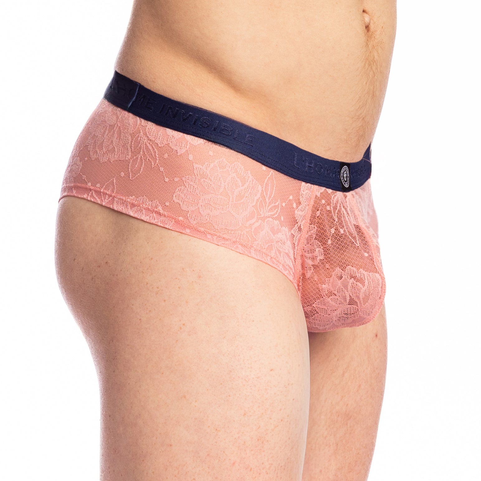 Slip Bresilien L'Homme Invisible Erevan UW28ERV Rose