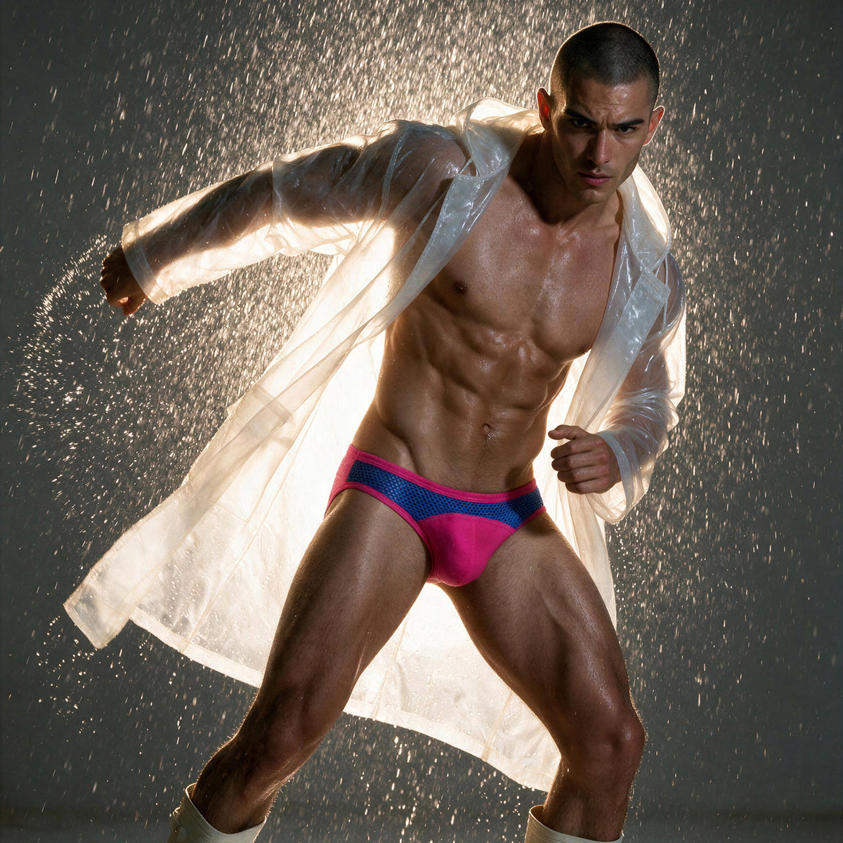Slip Net Jersey Modus Vivendi 26614 Rose