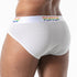 Slip Joyful Pride TOF PARIS TOF598B Blanc - Men-attitude-refonte