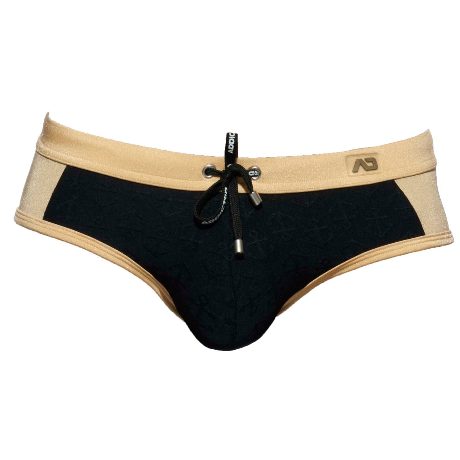 Slip de Bain Addicted Black Anchors ADS191