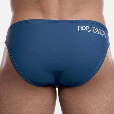 Slip de Bain Pump! Blue Water Cheeky 13012
