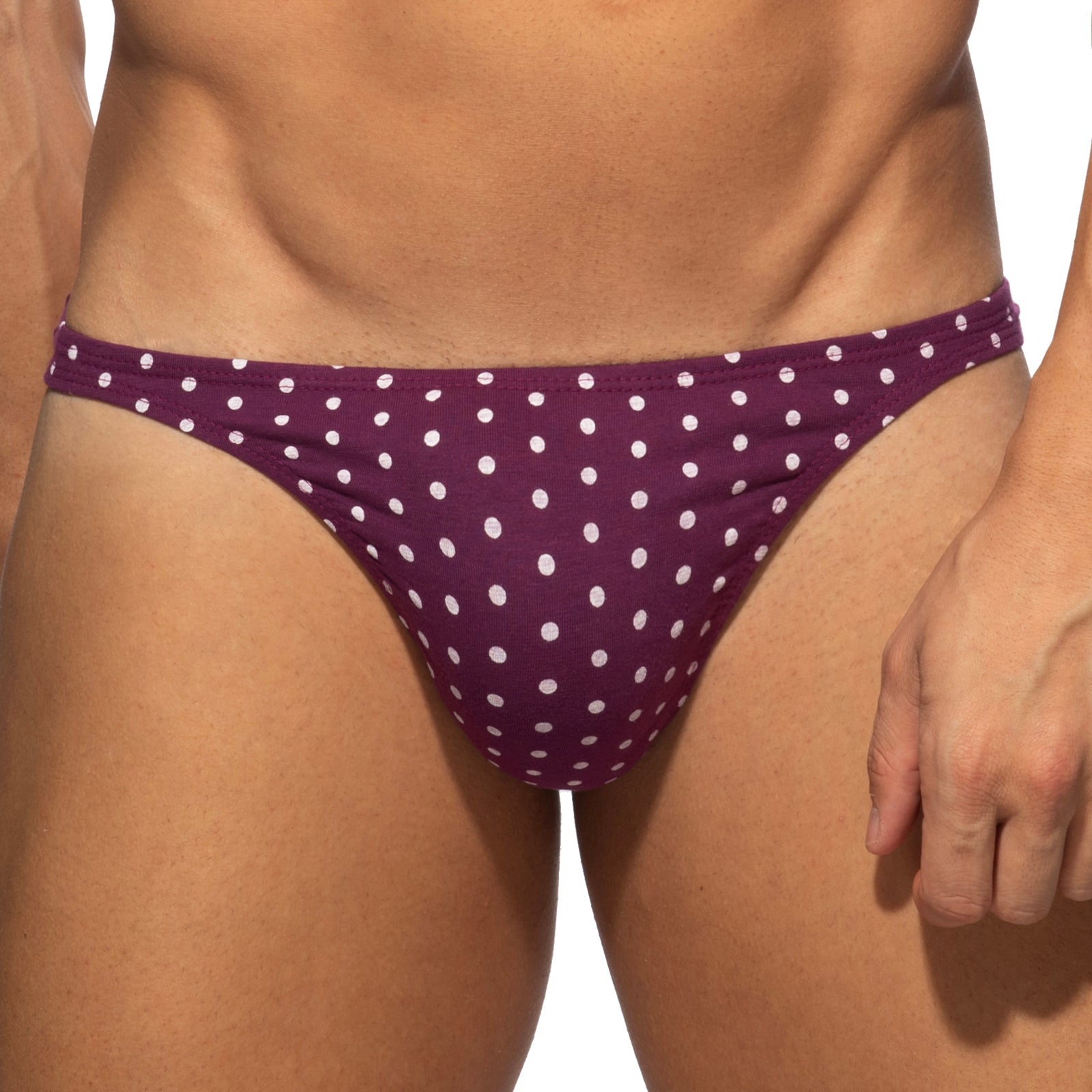 String Addicted Cum Dots AD1402 Bordeaux