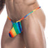 String Cut4Men Rainbow Pouch C4M09