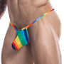 String Cut4Men Rainbow Pouch C4M09
