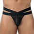 String Cut4Men BlackMesh Crossed C4MRAV105