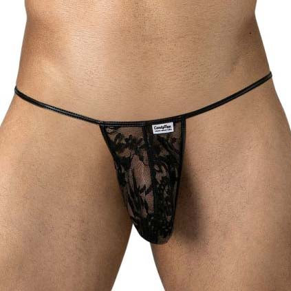 String Candyman Lace 95007 Noir