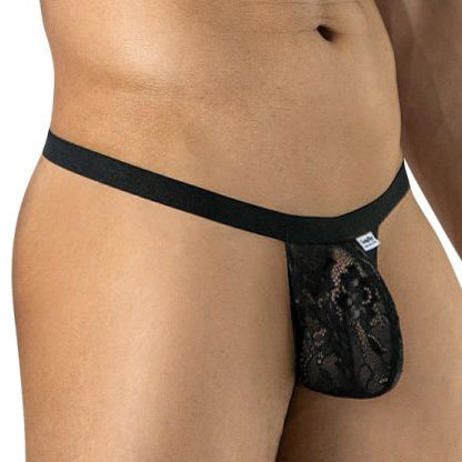 Candyman Lace Thong 95013 Black