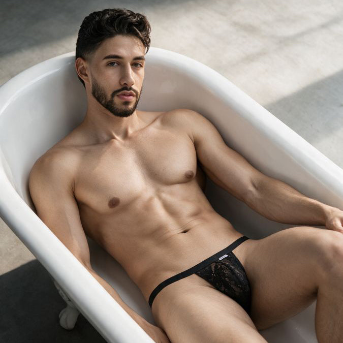 String Candyman Lace 95013 Noir