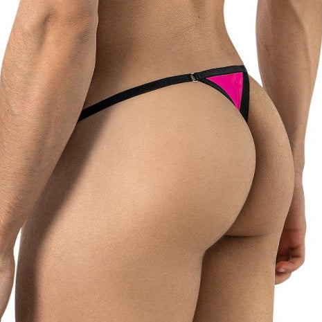 Candyman Mesh Thong 95016 Pink