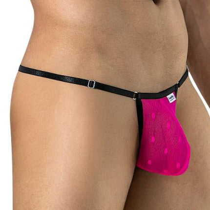 Candyman Mesh Thong 95016 Pink