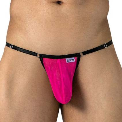 Candyman Mesh Thong 95016 Pink