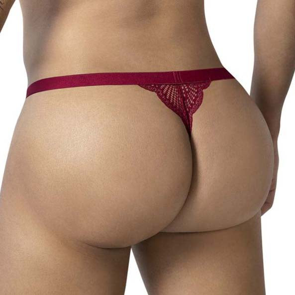 String Candyman Lace 99915 Bordeaux - Men-attitude-refonte
