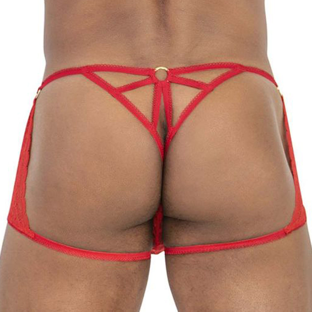 String Candyman en dentelle Rouge 99773