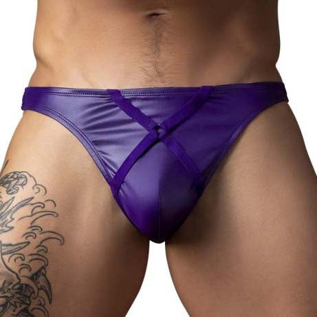 String Male Power Eggplant Crossover 447302 Violet
