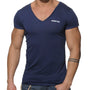 T-Shirt Col V Addicted AD177