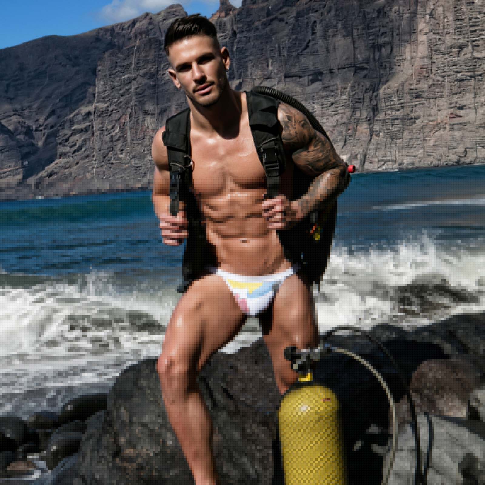 Slip de Bain Modus Vivendi Camouflage AS2011