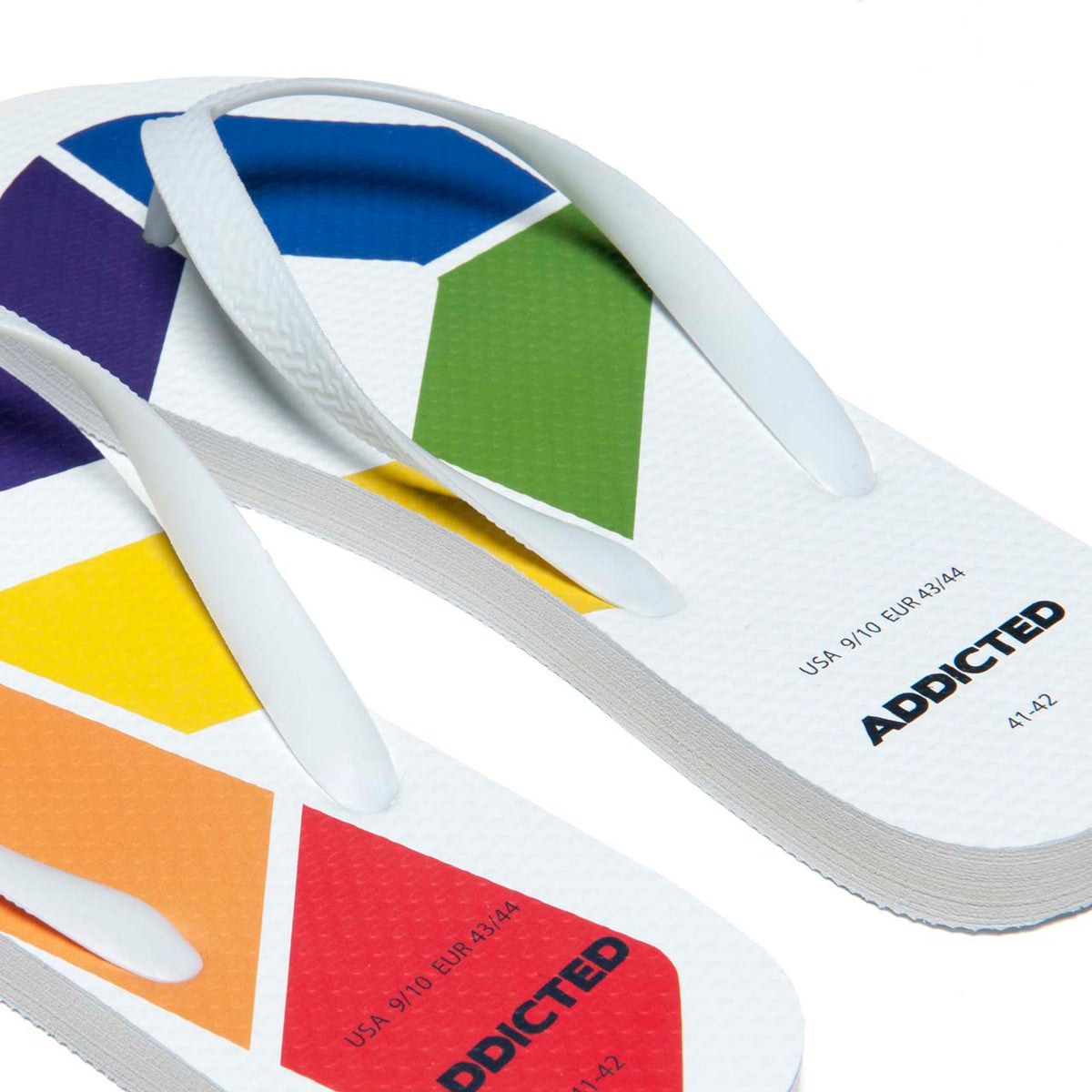 Tong Addicted Rainbow Flip Flop AD795