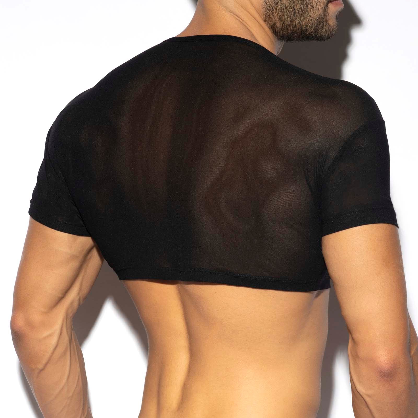 T-Shirt ES Collection Net Crop Top TS293