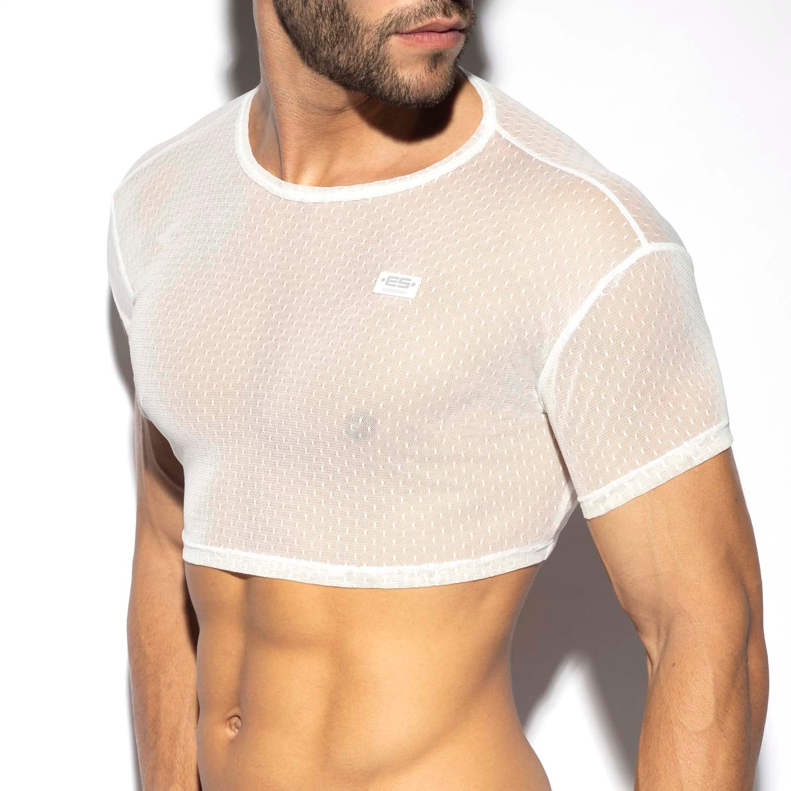 T-Shirt ES Collection Plumetti Crop Top TS297