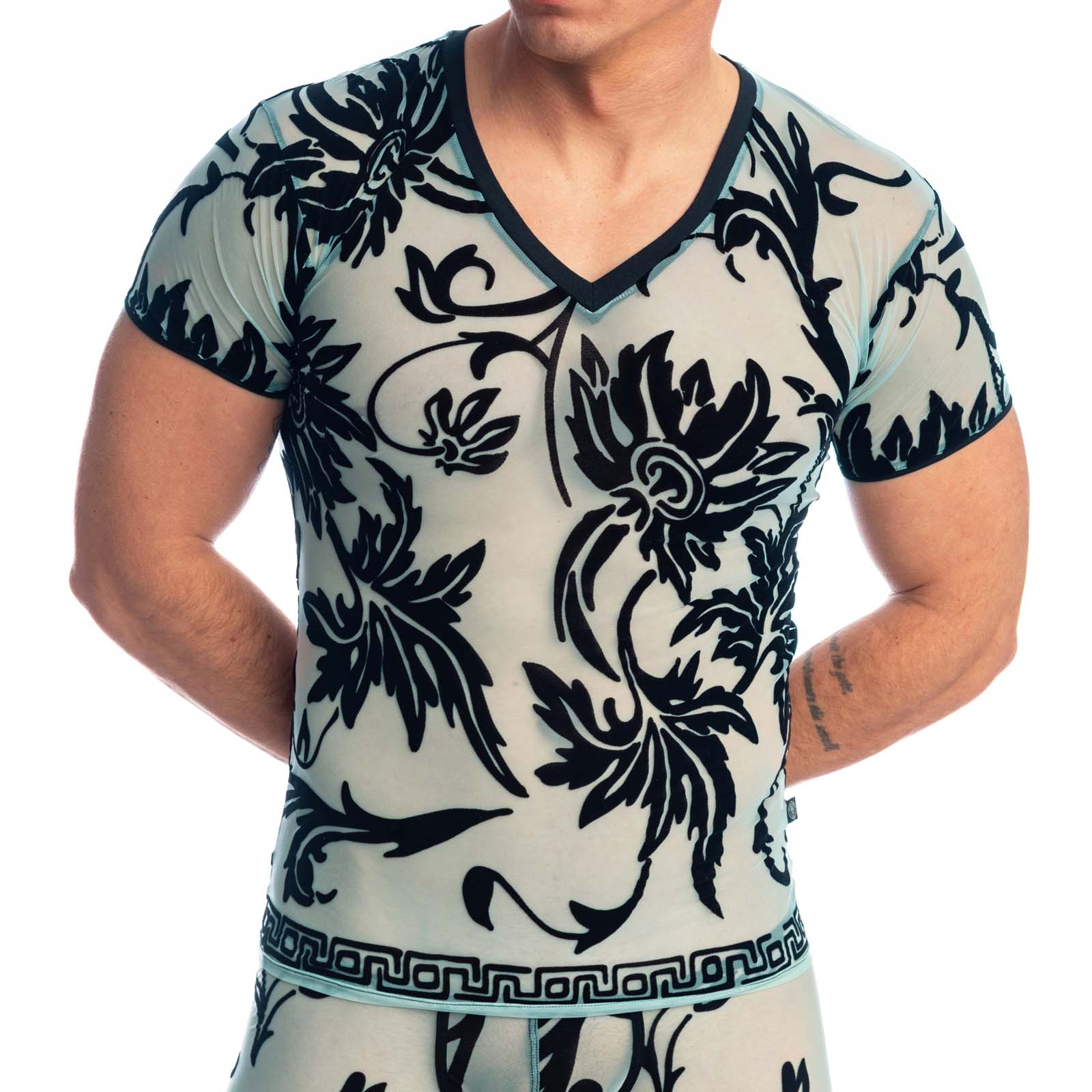 T-Shirt L Homme Invisible Velours Mystique MY73VEL