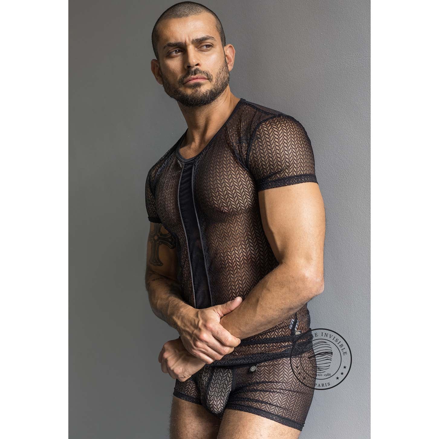 T-Shirt L Homme Invisible Viridios US02ATL