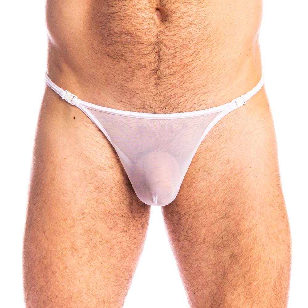 Thong L Homme Invisible White Pure sin MY83PUR