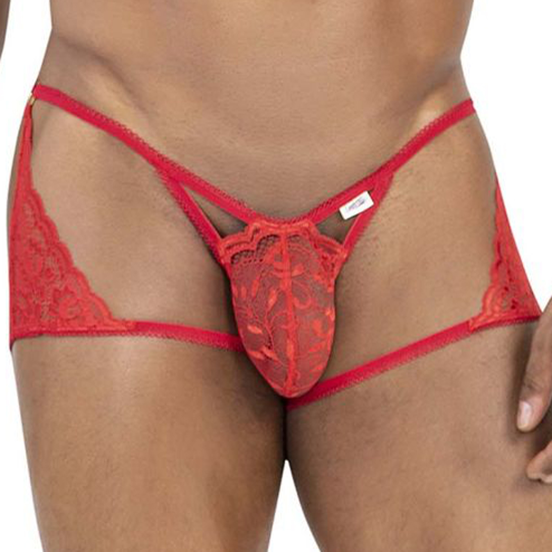 Trunks Thongs Candyman Lace Red 99773