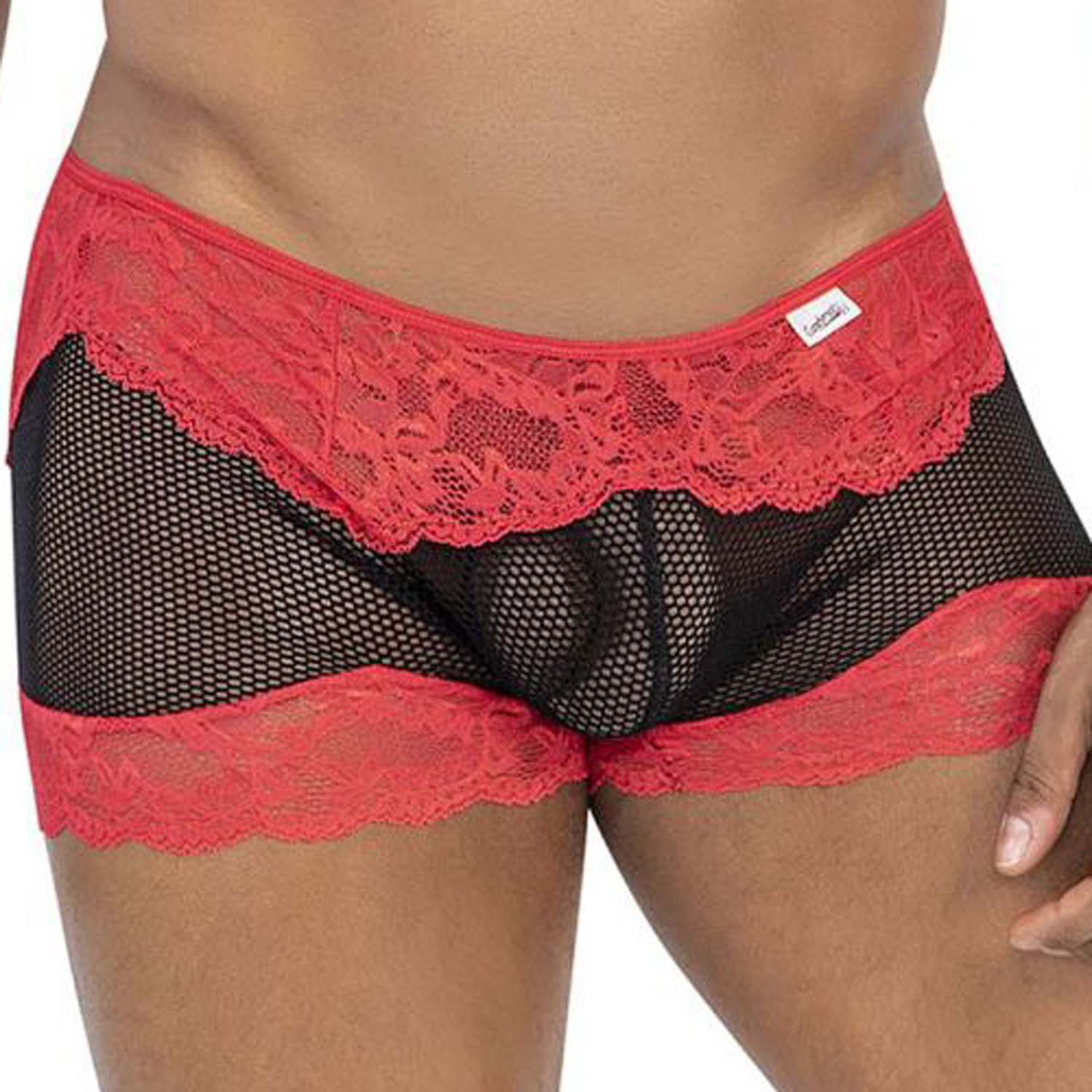 Shorty Candyman Mesh en Dentelle 99779