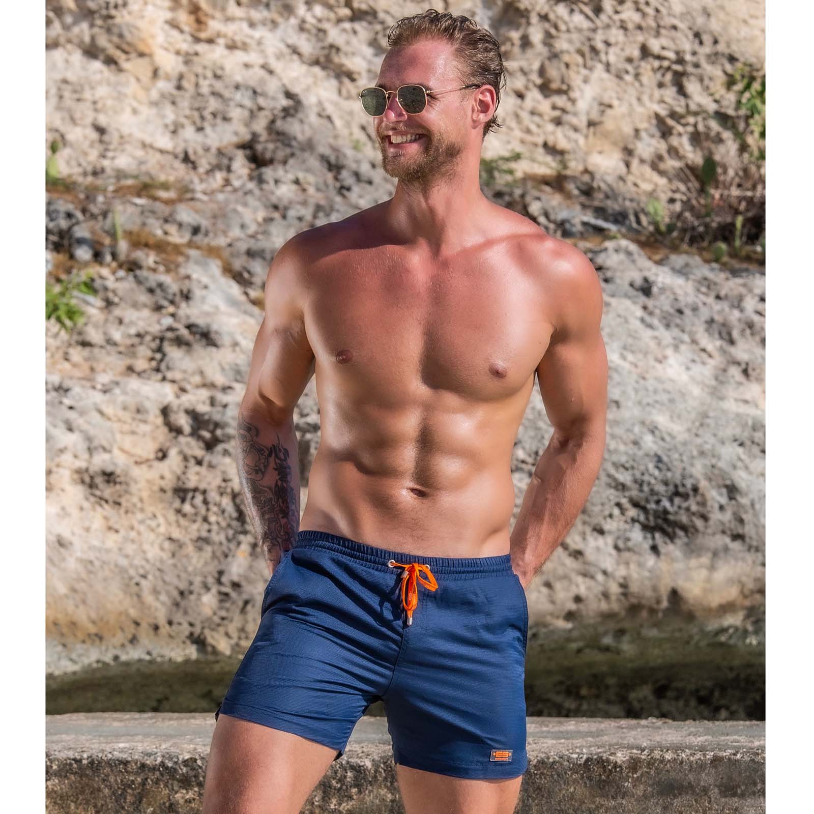 Short de Bain ES Collection Pique plain 2506